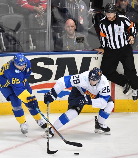 World Cup of Hockey. Sweden vs. Finland