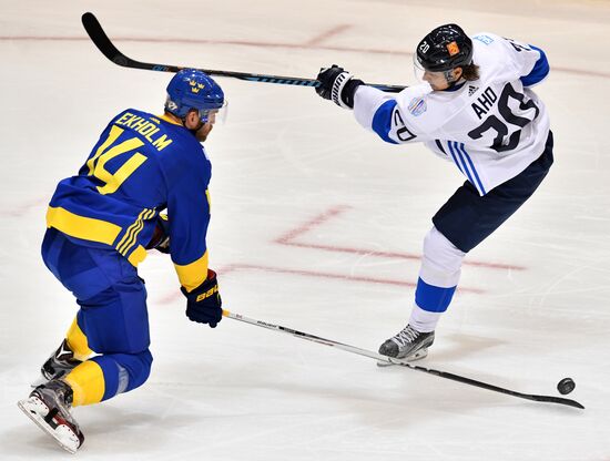 World Cup of Hockey. Sweden vs. Finland