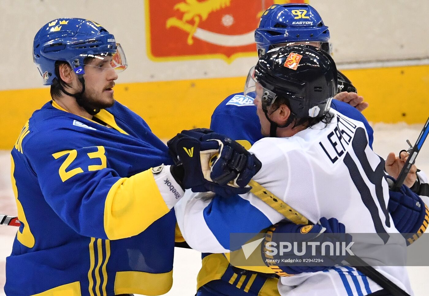 World Cup of Hockey. Sweden vs. Finland