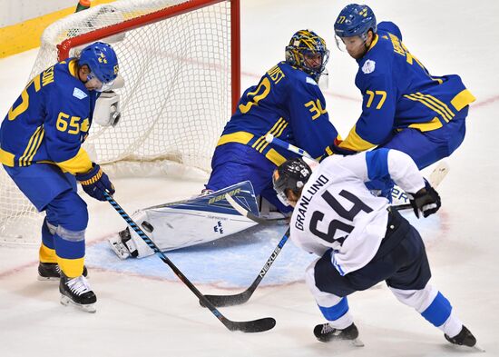 World Cup of Hockey. Sweden vs. Finland
