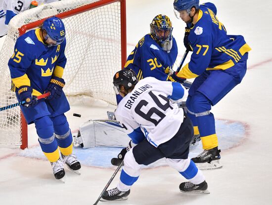 World Cup of Hockey. Sweden vs. Finland