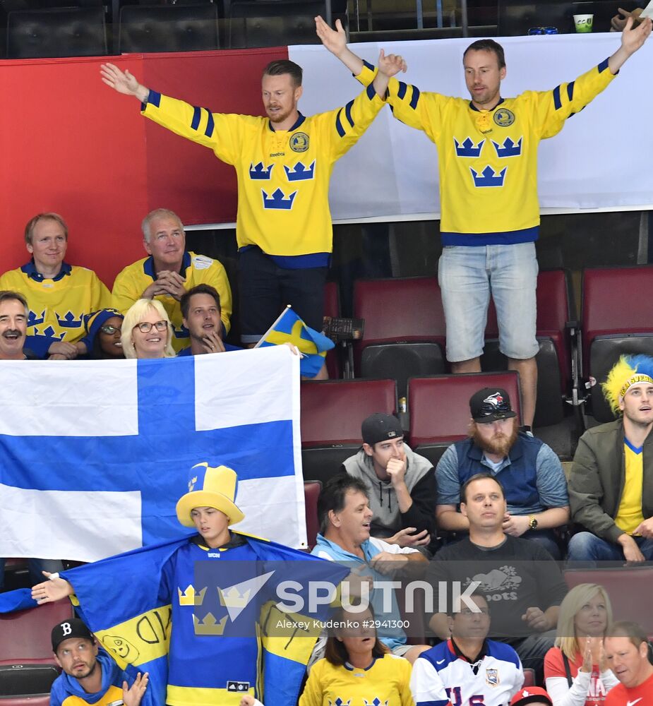 World Cup of Hockey. Sweden vs. Finland