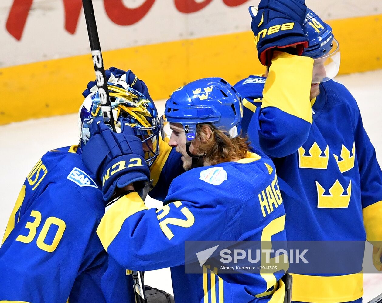World Cup of Hockey. Sweden vs. Finland