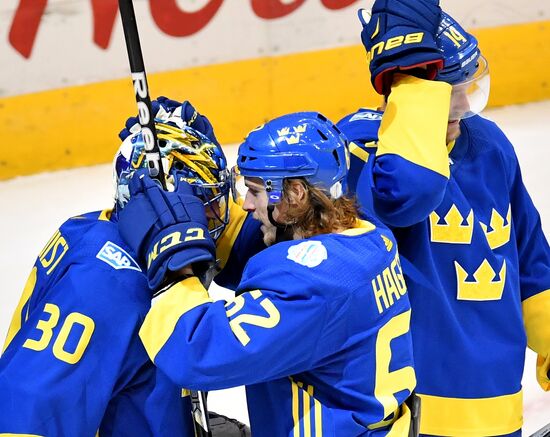 World Cup of Hockey. Sweden vs. Finland