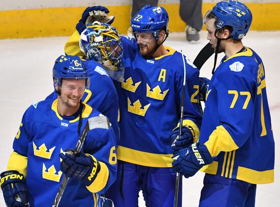 World Cup of Hockey. Sweden vs. Finland