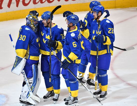World Cup of Hockey. Sweden vs. Finland