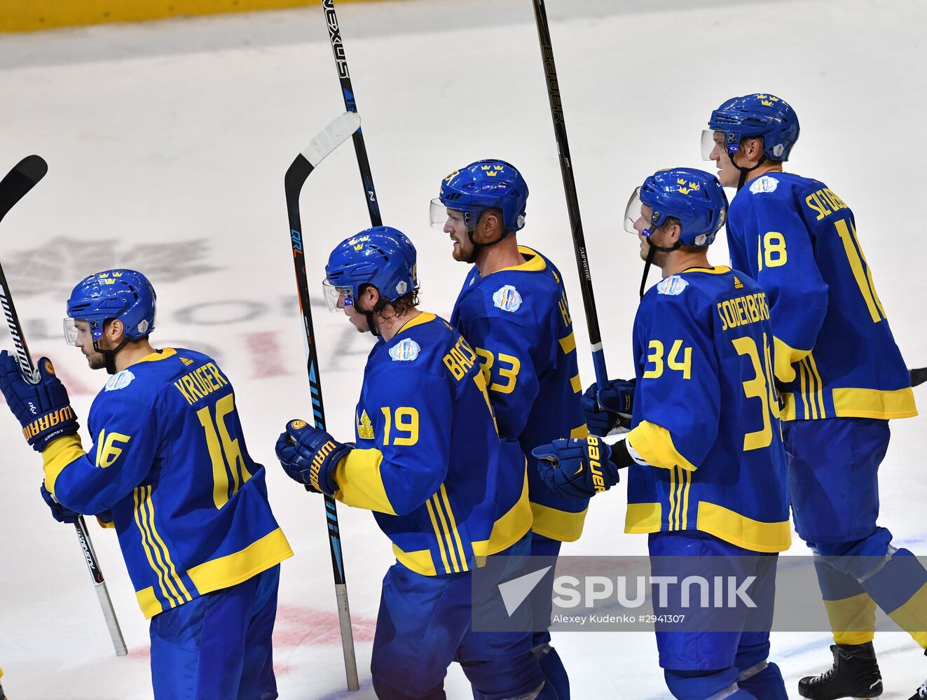 World Cup of Hockey. Sweden vs. Finland