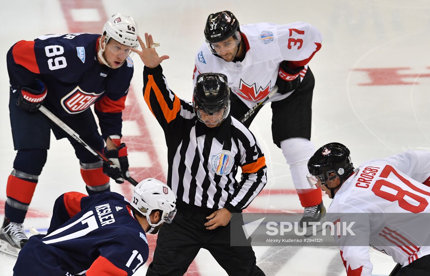 2016 World Cup of Hockey. USA vs. Canada