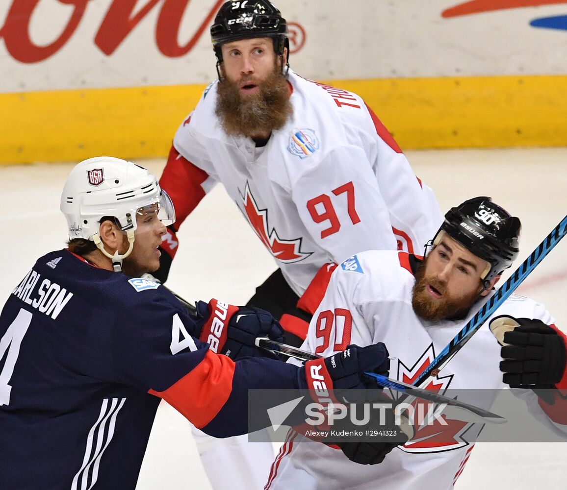 2016 World Cup of Hockey. USA vs. Canada