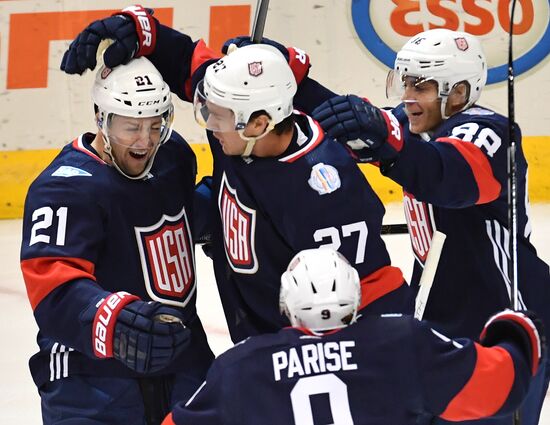 2016 World Cup of Hockey. USA vs. Canada