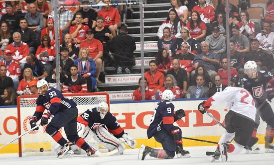 2016 World Cup of Hockey. USA vs. Canada