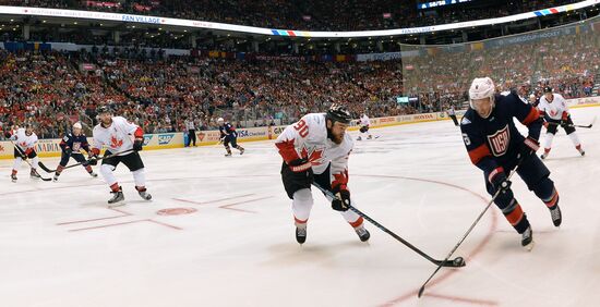 2016 World Cup of Hockey. USA vs. Canada