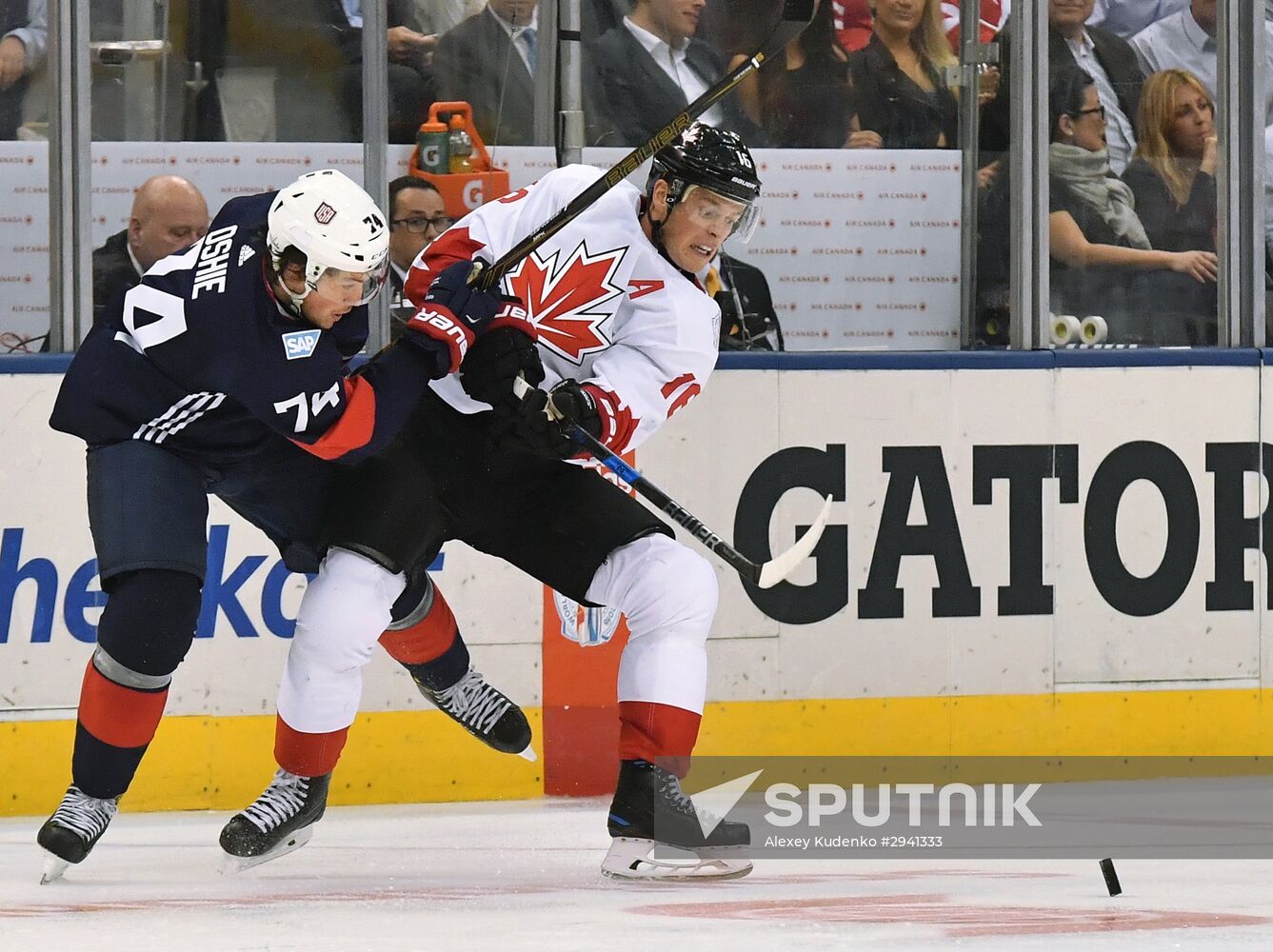 2016 World Cup of Hockey. USA vs. Canada