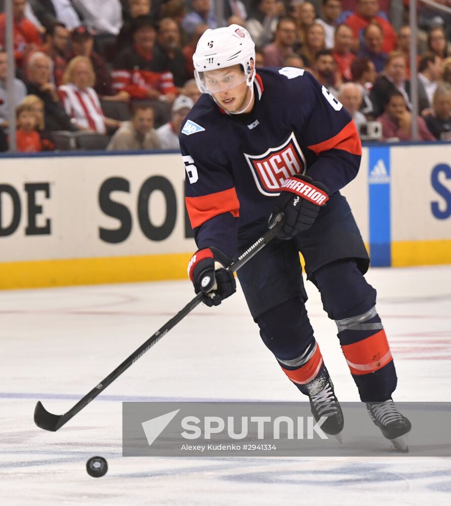 2016 World Cup of Hockey. USA vs. Canada
