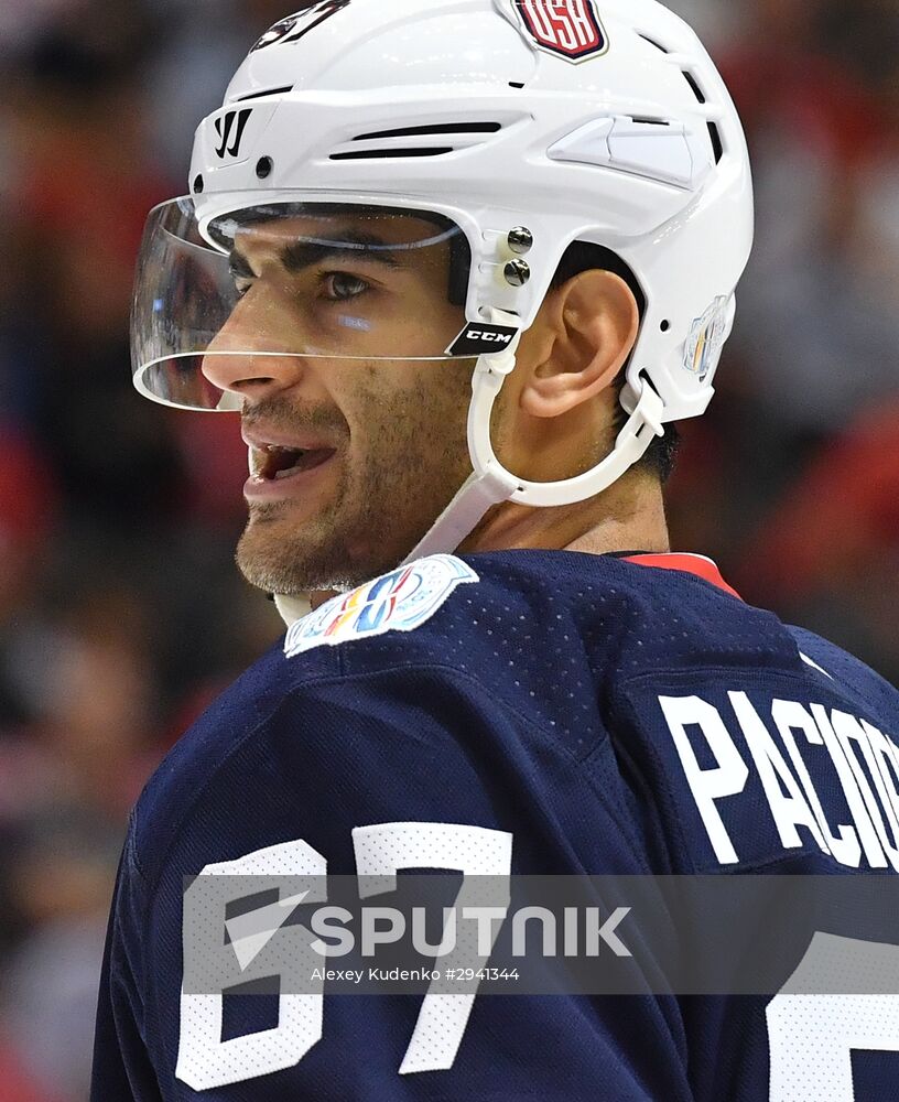 2016 World Cup of Hockey. USA vs. Canada