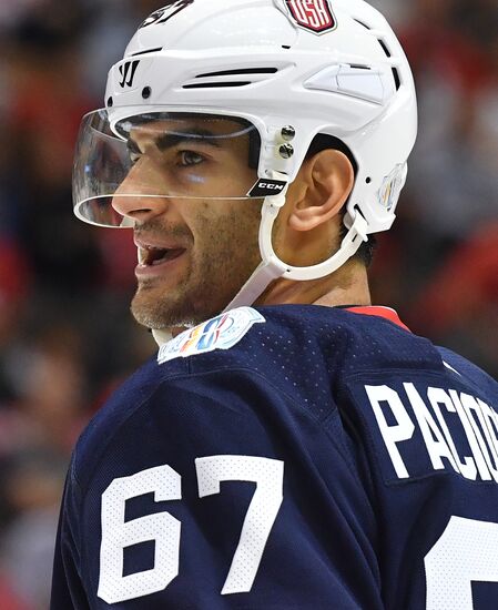 2016 World Cup of Hockey. USA vs. Canada