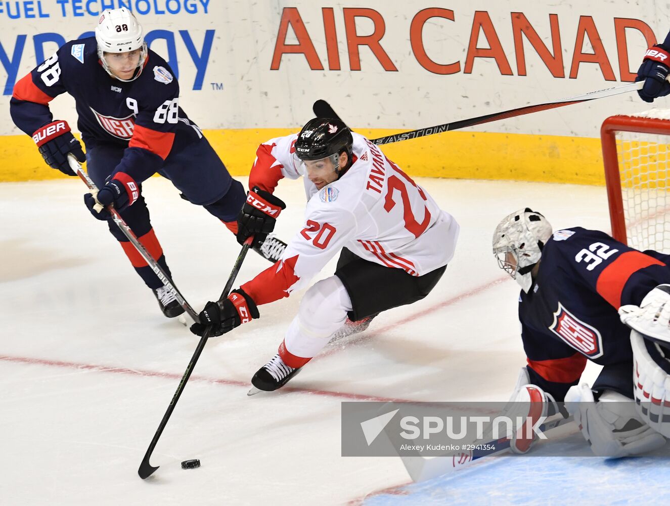 2016 World Cup of Hockey. USA vs. Canada