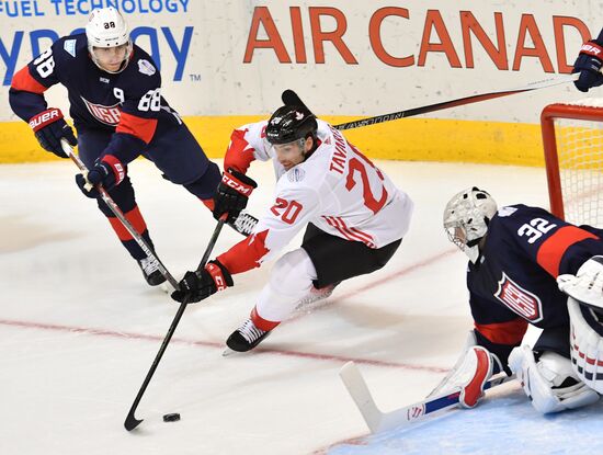 2016 World Cup of Hockey. USA vs. Canada