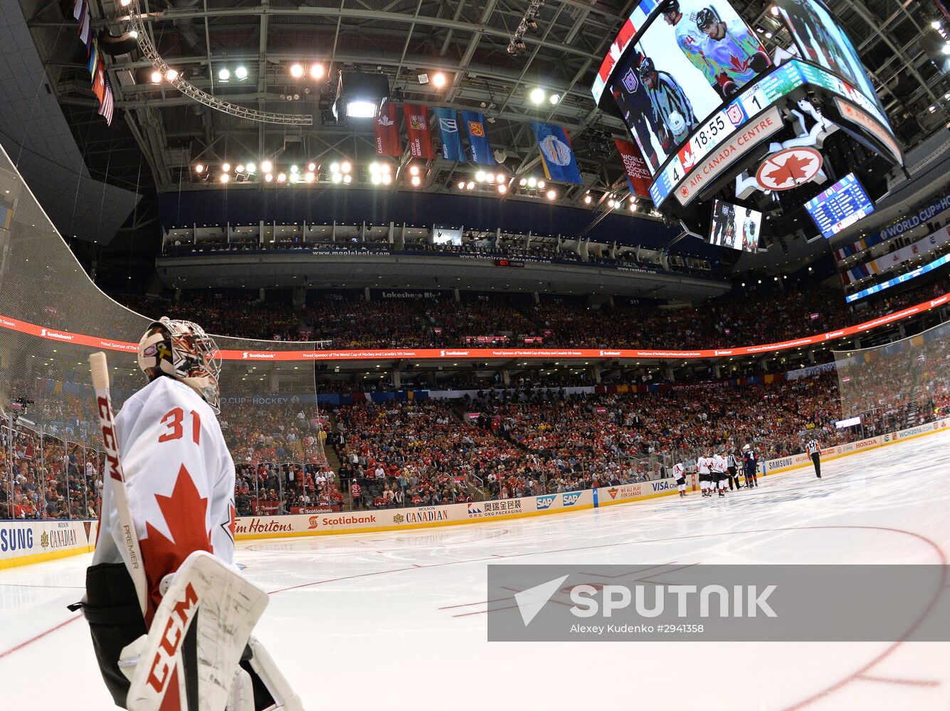 2016 World Cup of Hockey. USA vs. Canada