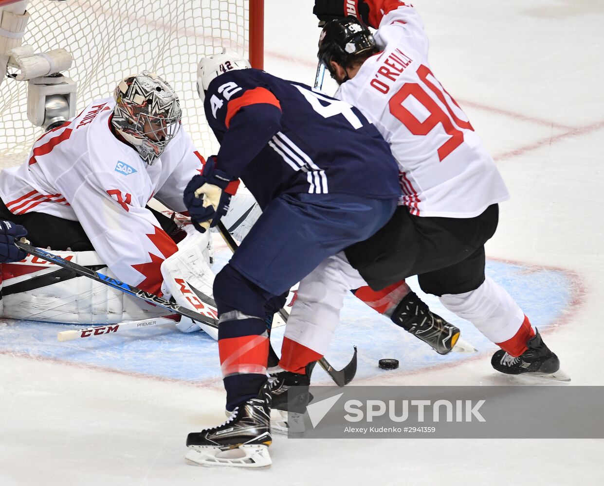 2016 World Cup of Hockey. USA vs. Canada