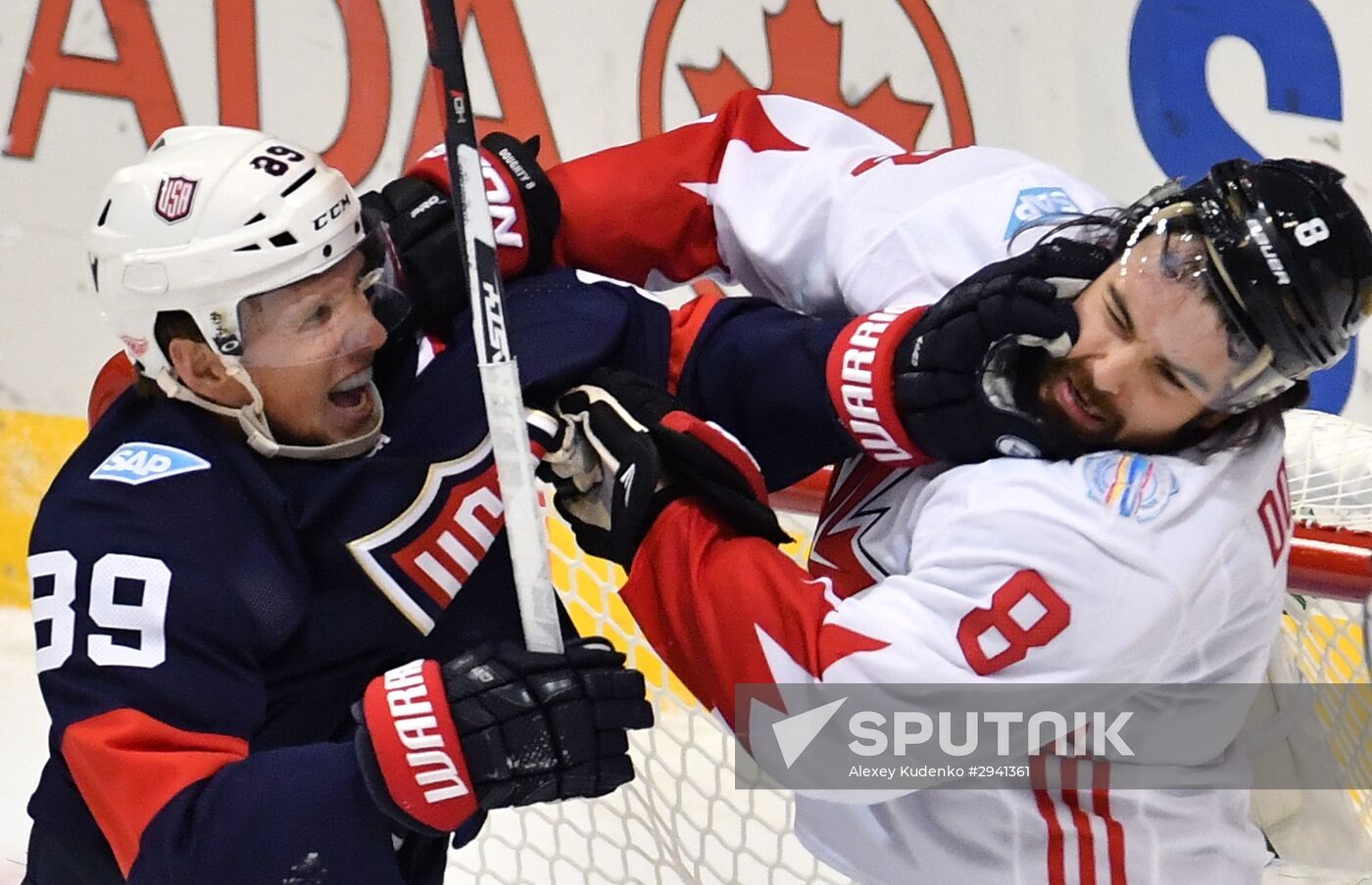 2016 World Cup of Hockey. USA vs. Canada