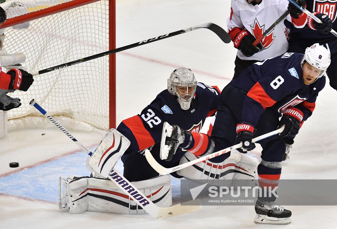 2016 World Cup of Hockey. USA vs. Canada