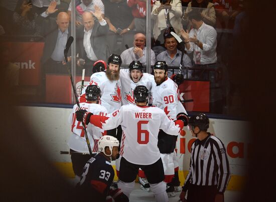 2016 World Cup of Hockey. USA vs. Canada