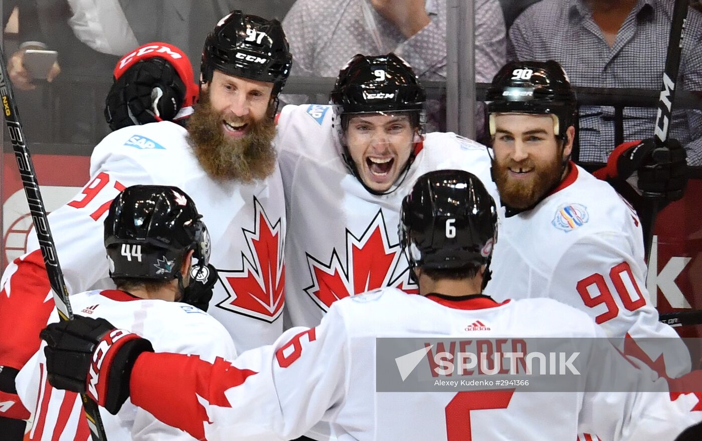 2016 World Cup of Hockey. USA vs. Canada