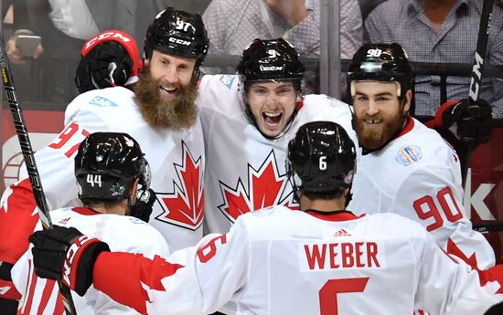 2016 World Cup of Hockey. USA vs. Canada