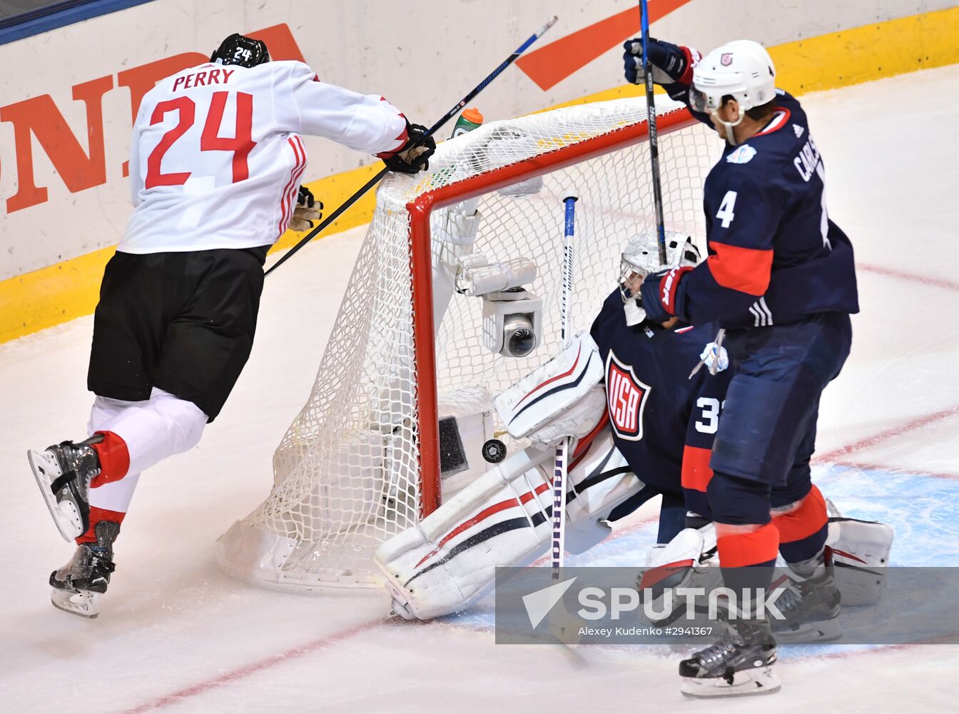 2016 World Cup of Hockey. USA vs. Canada