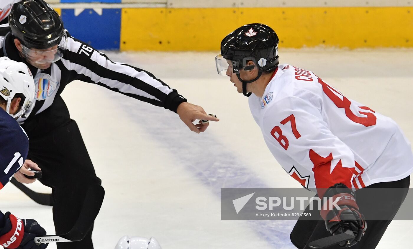 2016 World Cup of Hockey. USA vs. Canada