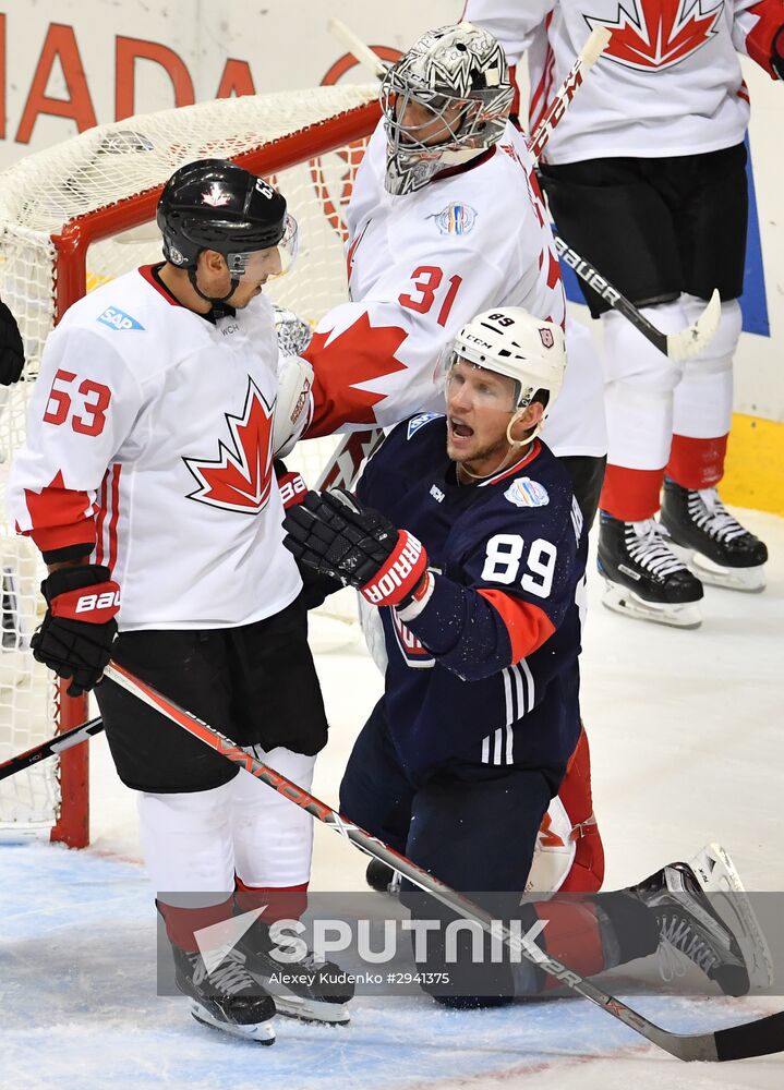 2016 World Cup of Hockey. USA vs. Canada