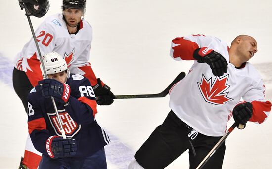 2016 World Cup of Hockey. USA vs. Canada