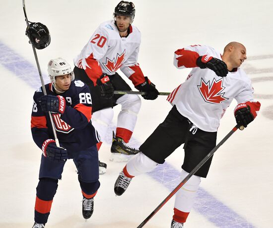 2016 World Cup of Hockey. USA vs. Canada