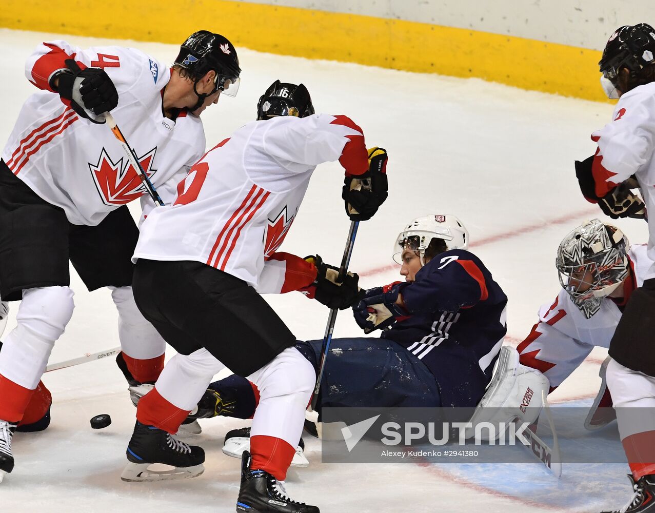 2016 World Cup of Hockey. USA vs. Canada
