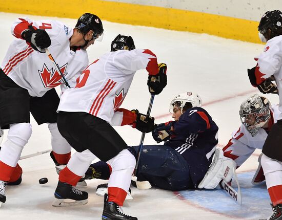 2016 World Cup of Hockey. USA vs. Canada