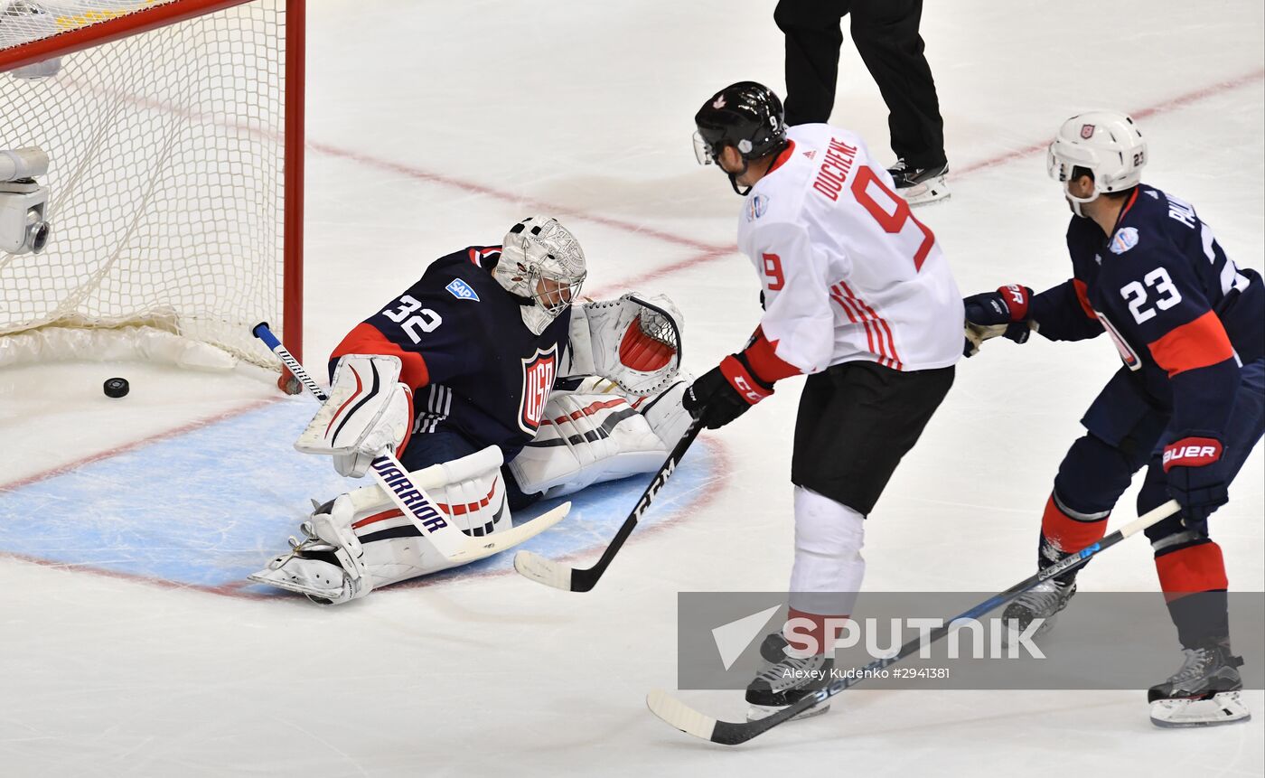 2016 World Cup of Hockey. USA vs. Canada