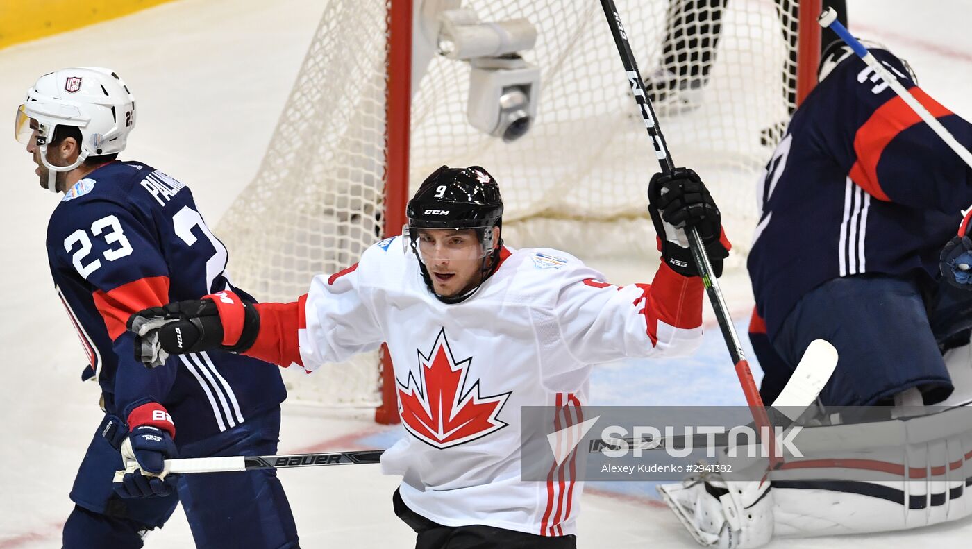 2016 World Cup of Hockey. USA vs. Canada