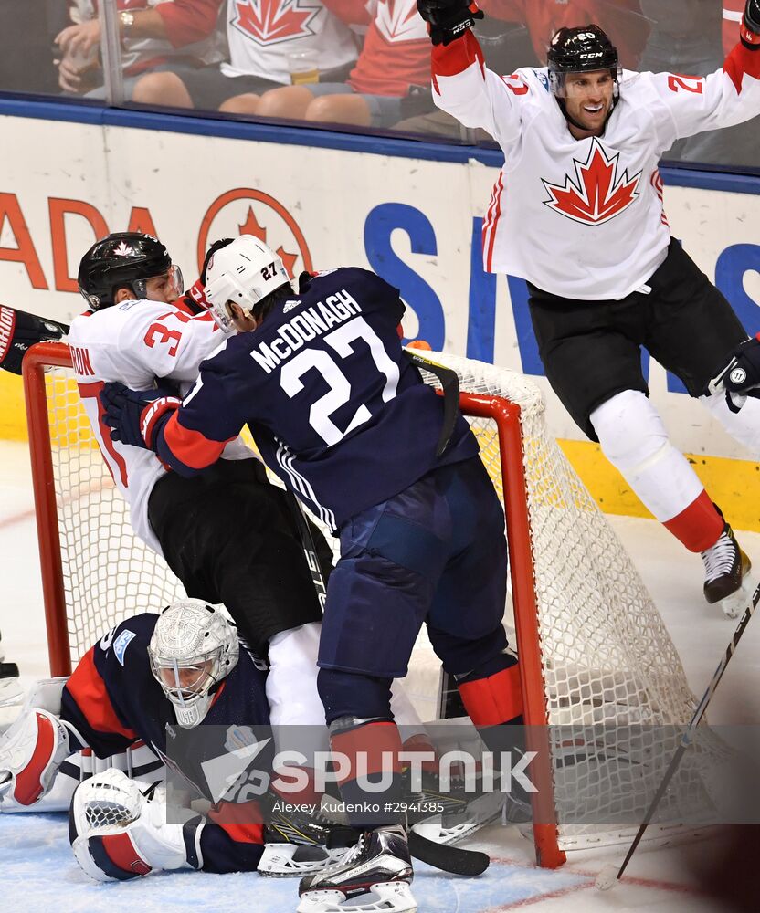 2016 World Cup of Hockey. USA vs. Canada