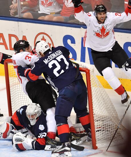 2016 World Cup of Hockey. USA vs. Canada