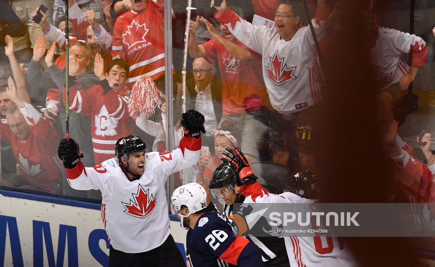 2016 World Cup of Hockey. USA vs. Canada