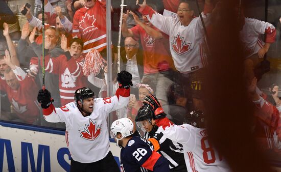 2016 World Cup of Hockey. USA vs. Canada