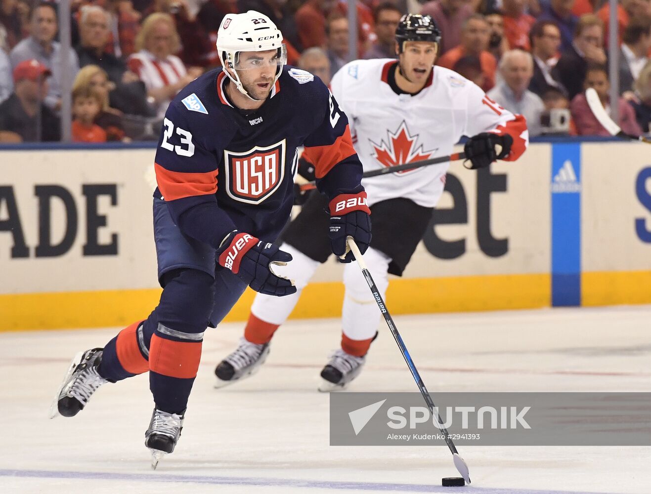 2016 World Cup of Hockey. USA vs. Canada