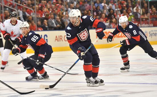 2016 World Cup of Hockey. USA vs. Canada
