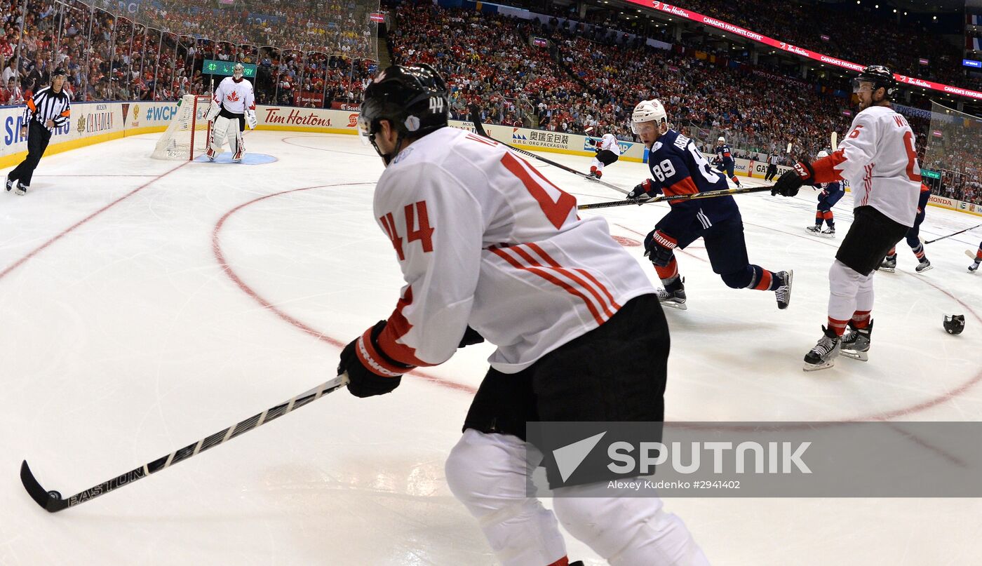 2016 World Cup of Hockey. USA vs. Canada