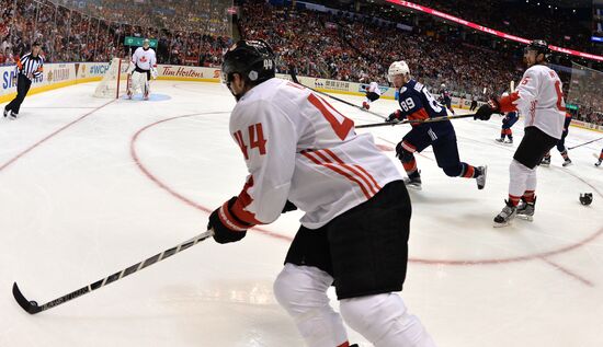 2016 World Cup of Hockey. USA vs. Canada