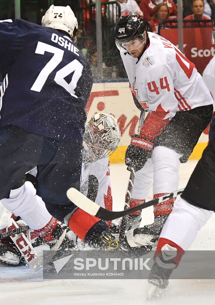 2016 World Cup of Hockey. USA vs. Canada