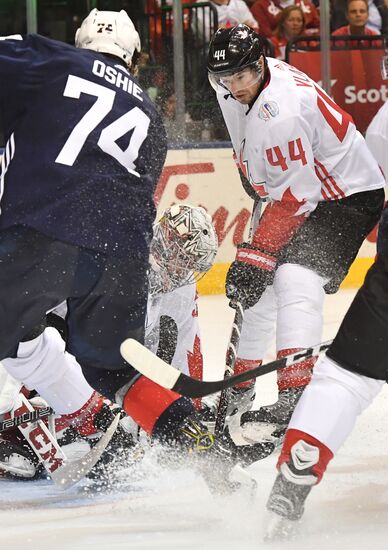2016 World Cup of Hockey. USA vs. Canada