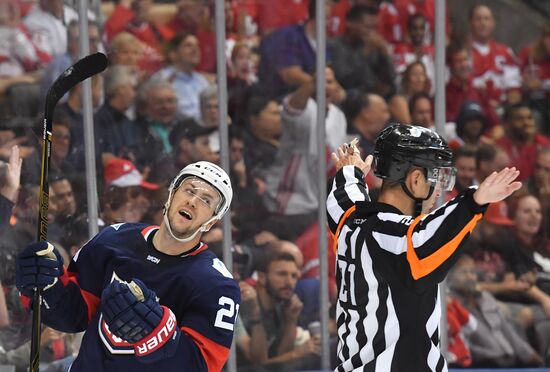 2016 World Cup of Hockey. USA vs. Canada