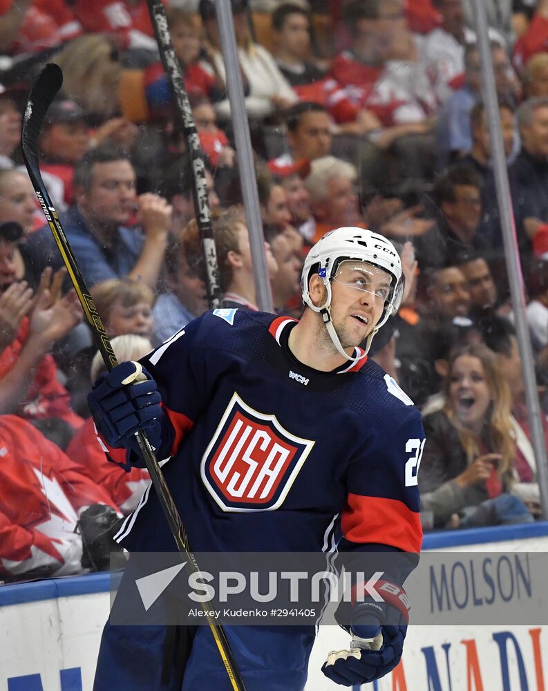 2016 World Cup of Hockey. USA vs. Canada